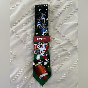 Men’s Christmas Football Tie